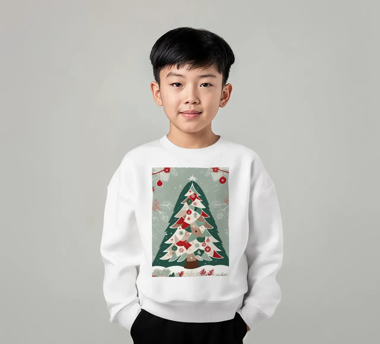 Albero di Natale felpa bambino da Twinkle & Thread