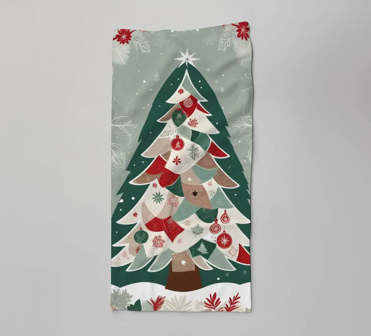 Albero di Natale asciugamano da bagno da Twinkle & Thread