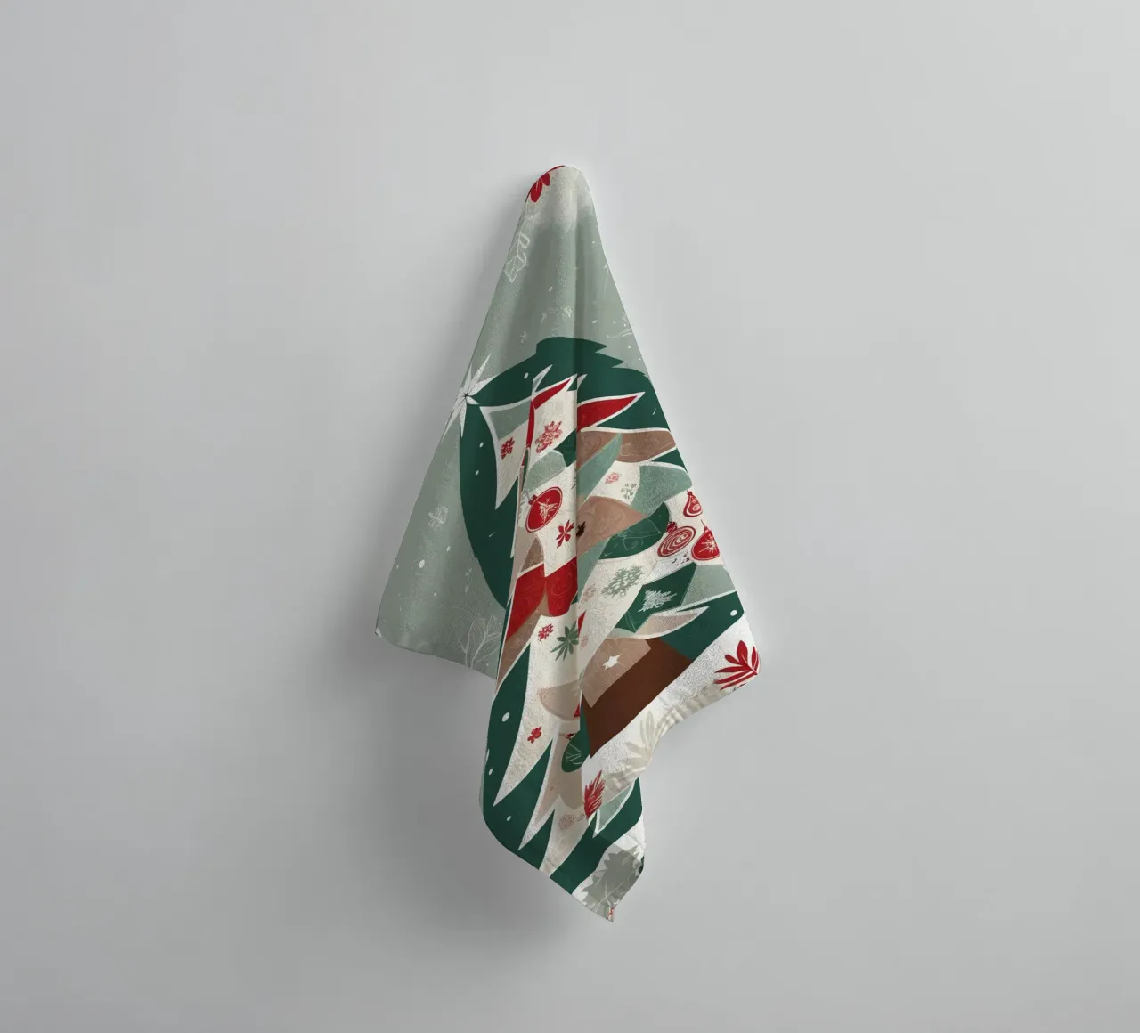 Albero di Natale asciugamano da bagno da Twinkle & Thread