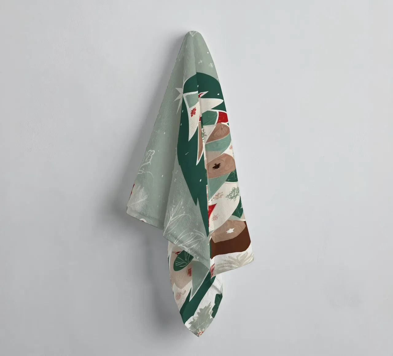 Albero di Natale asciugamano da bagno da Twinkle & Thread