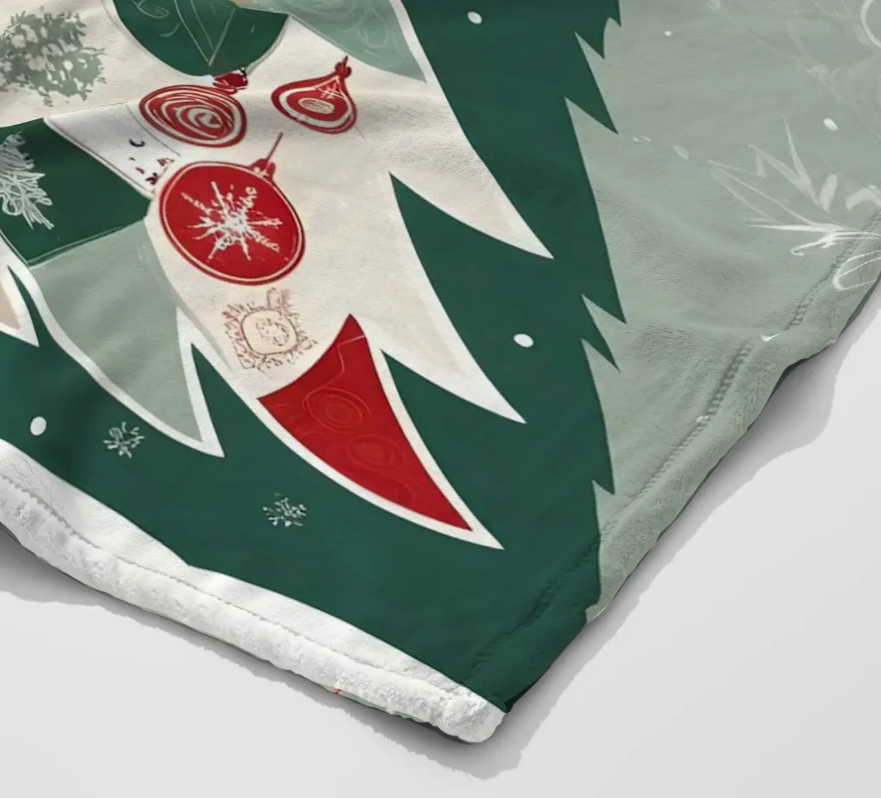 Albero di Natale coperta in pile da Twinkle & Thread