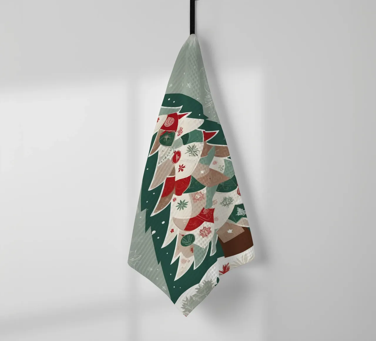 Albero di Natale canovaccio da cucina da Twinkle & Thread