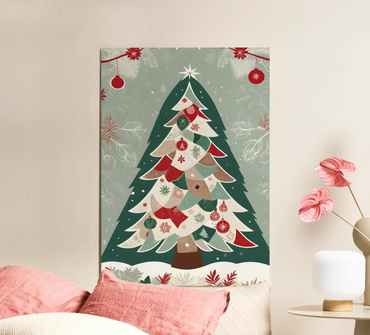Albero di Natale carta hahnemühle da Twinkle & Thread