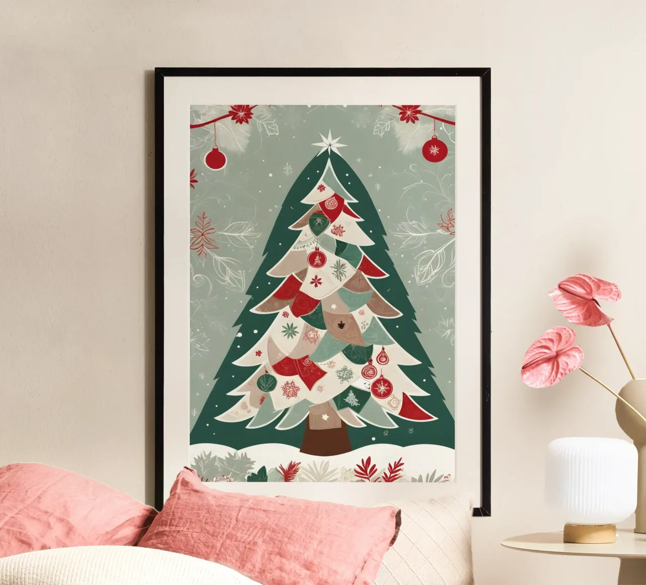 Albero di Natale carta hahnemühle da Twinkle & Thread