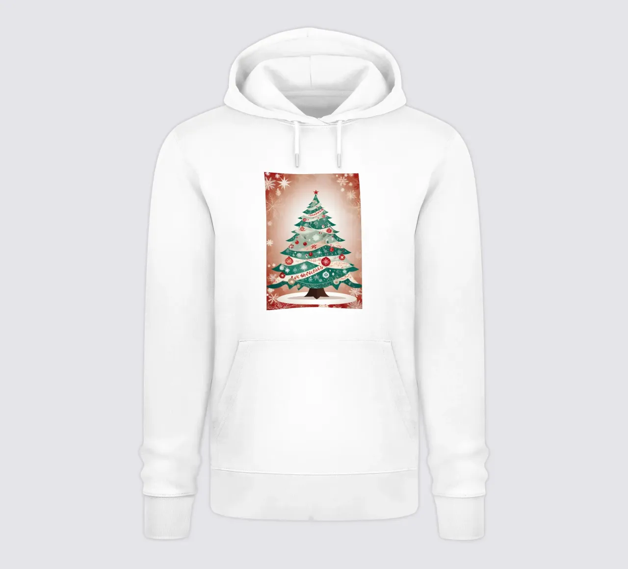 Albero di Natale felpa con cappuccio da Twinkle & Thread