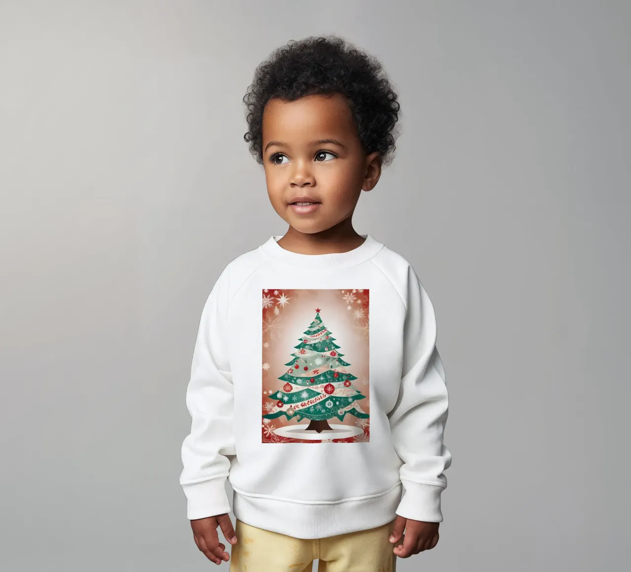 Albero di Natale felpa neonato da Twinkle & Thread