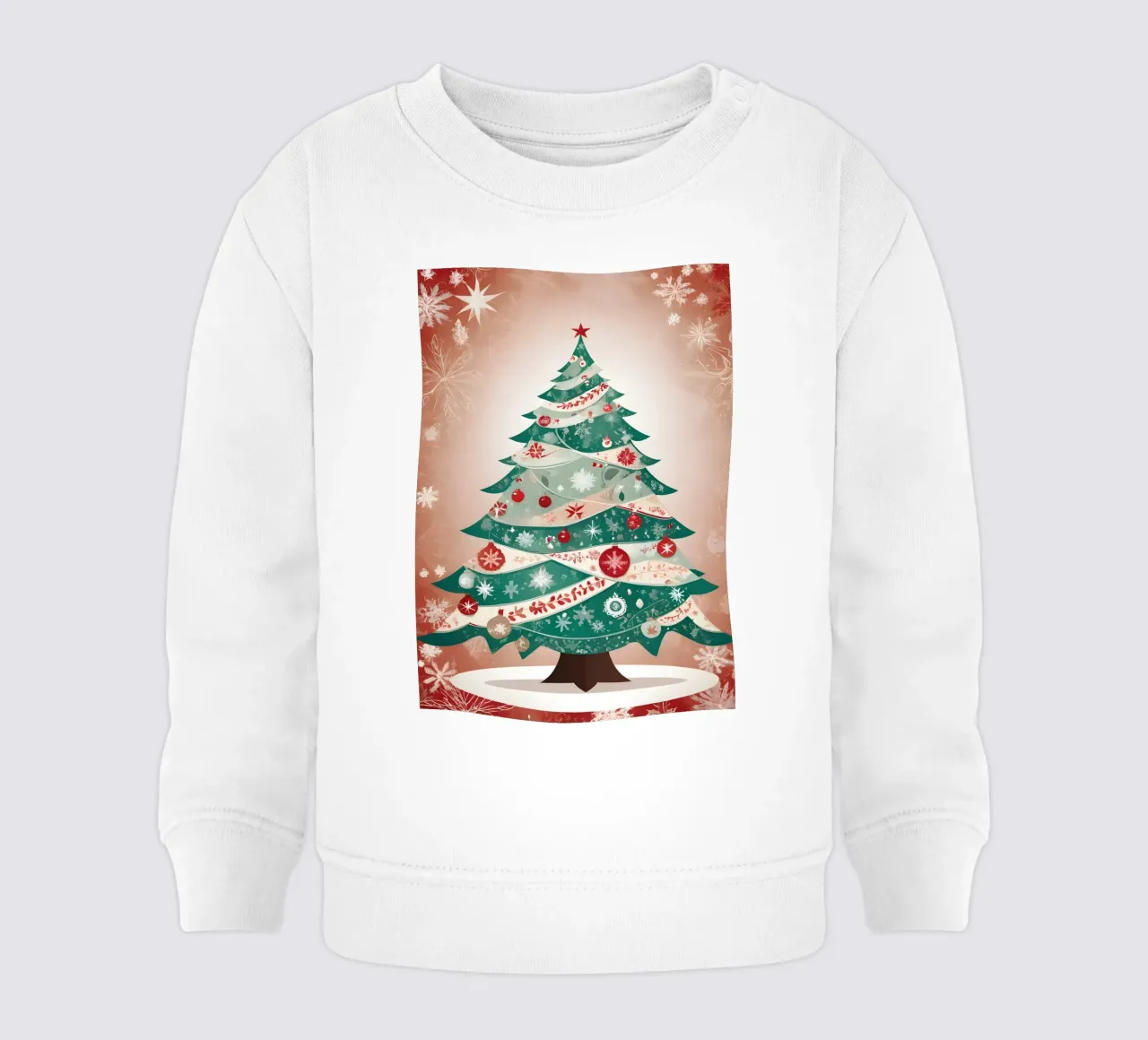 Albero di Natale felpa neonato da Twinkle & Thread