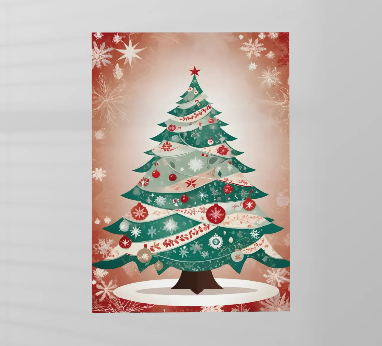 Albero di Natale pellicola backlit da Twinkle & Thread