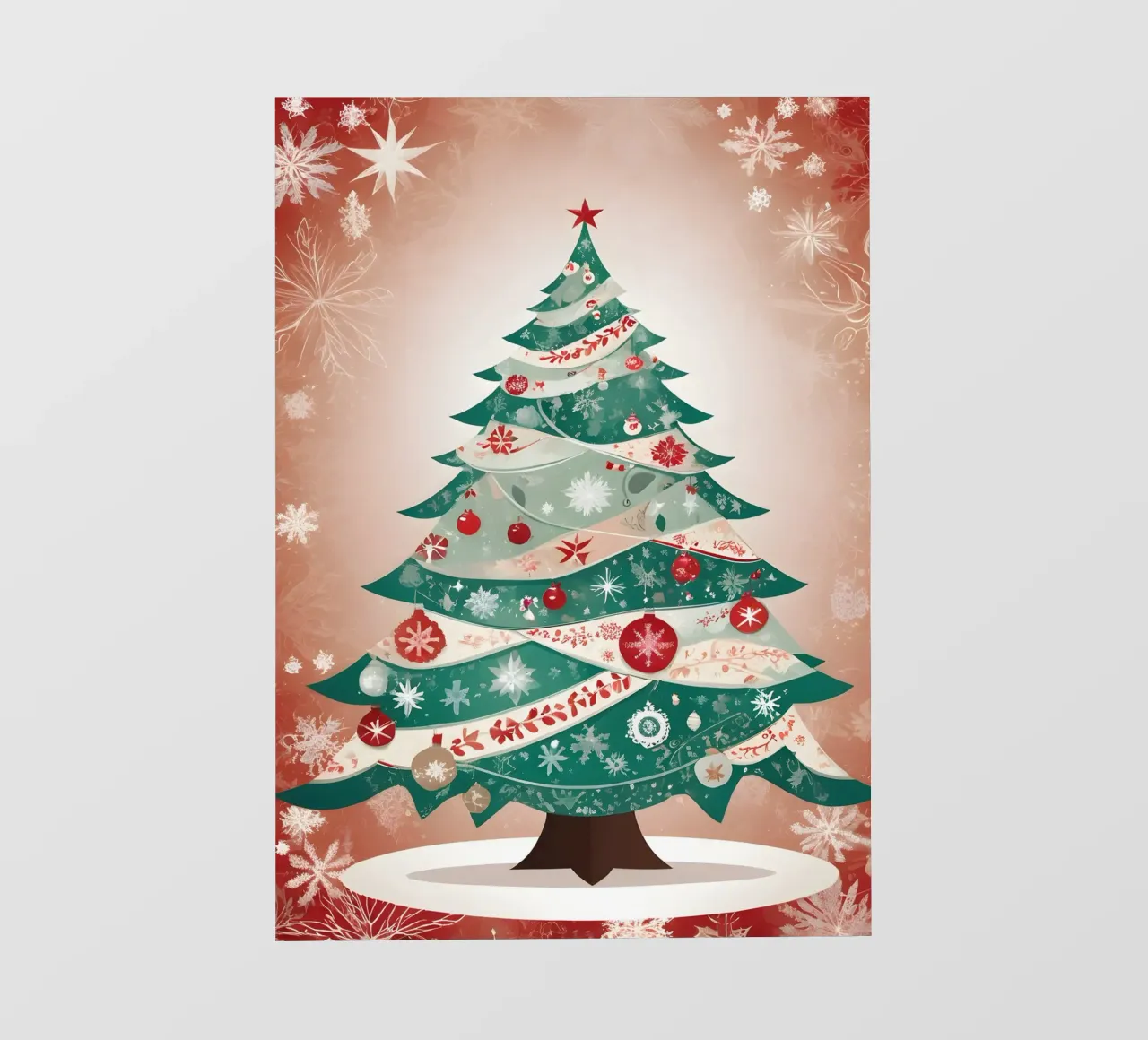 Albero di Natale telo in pvc da Twinkle & Thread