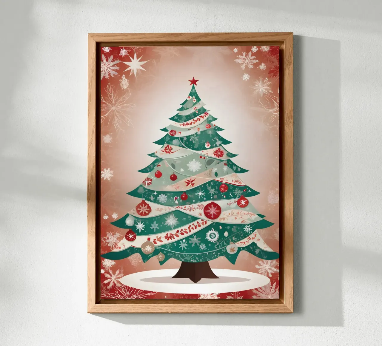 Albero di Natale alluminio dibond da Twinkle & Thread