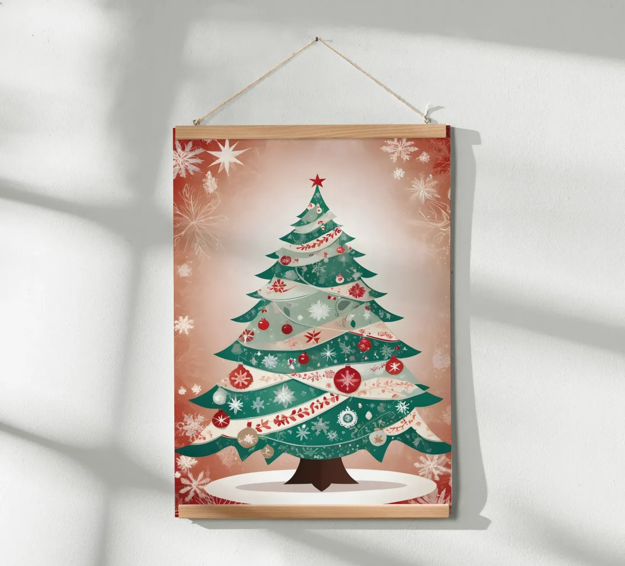 Albero di Natale carta hahnemühle da Twinkle & Thread