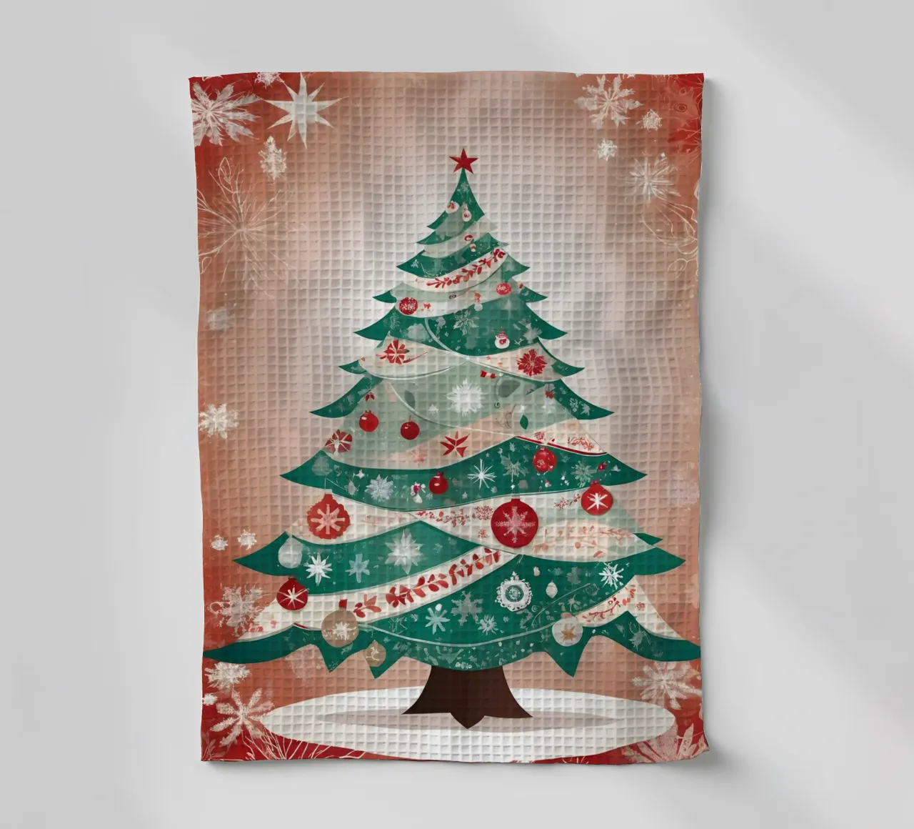 Albero di Natale canovaccio da cucina da Twinkle & Thread