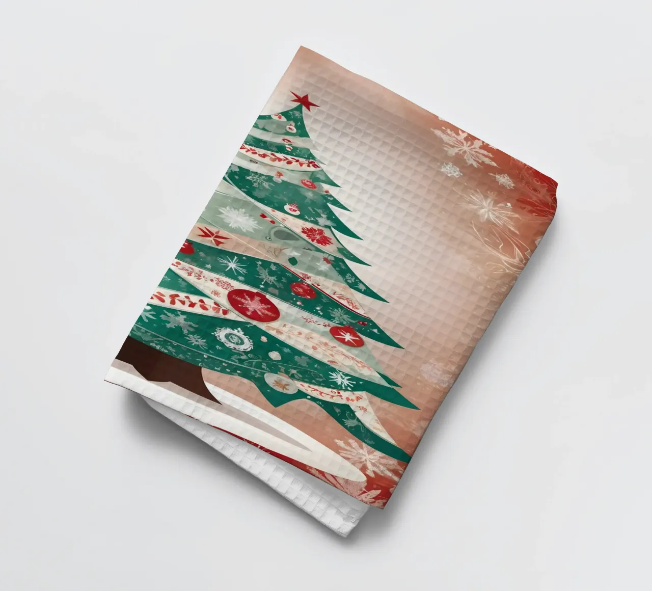 Albero di Natale canovaccio da cucina da Twinkle & Thread