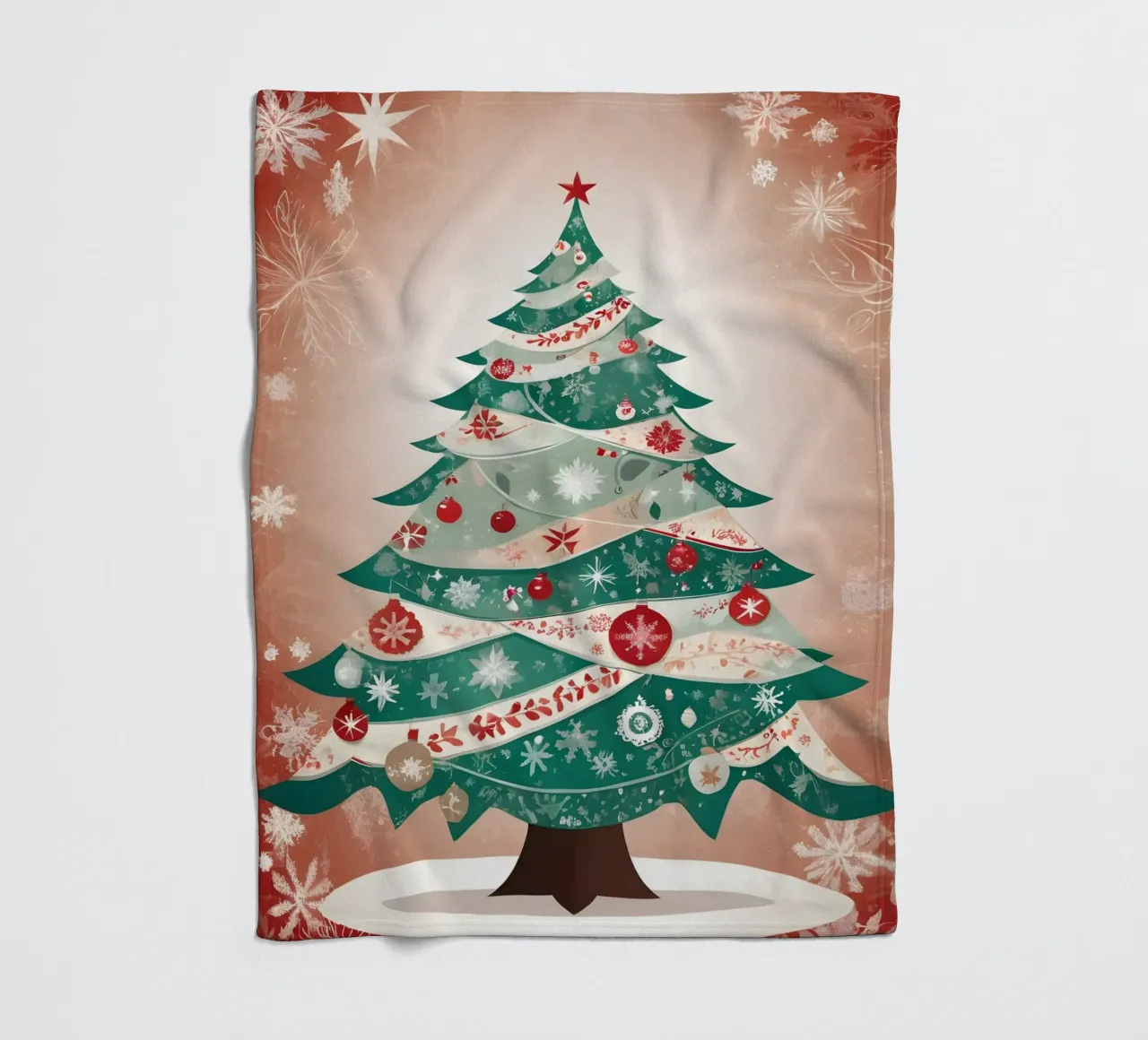 Albero di Natale coperta in pile da Twinkle & Thread