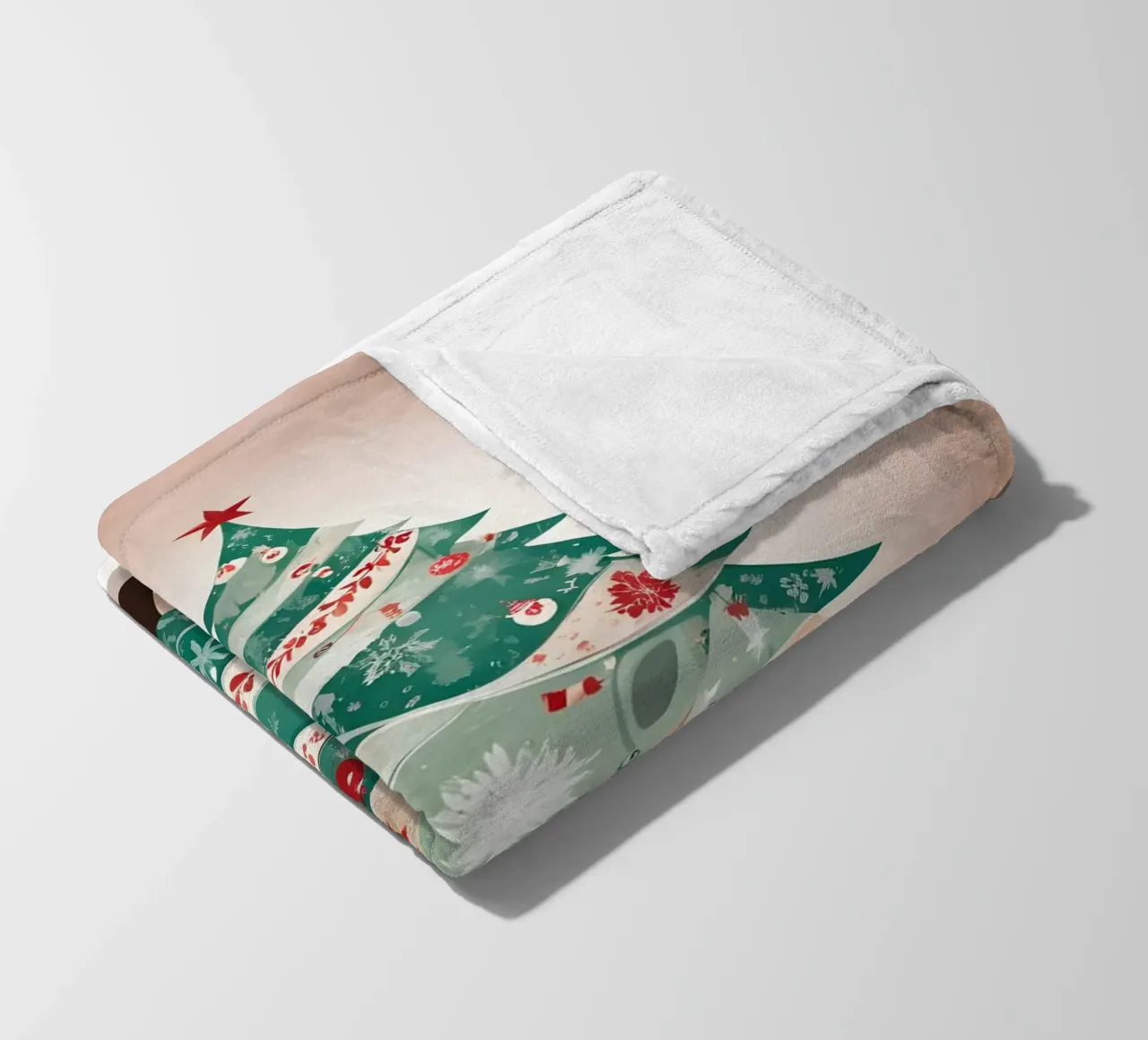 Albero di Natale coperta in pile da Twinkle & Thread