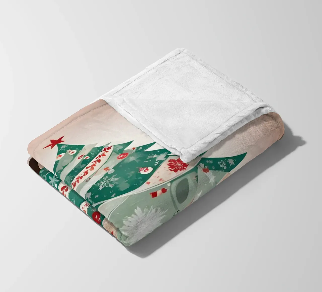 Albero di Natale coperta in pile da Twinkle & Thread
