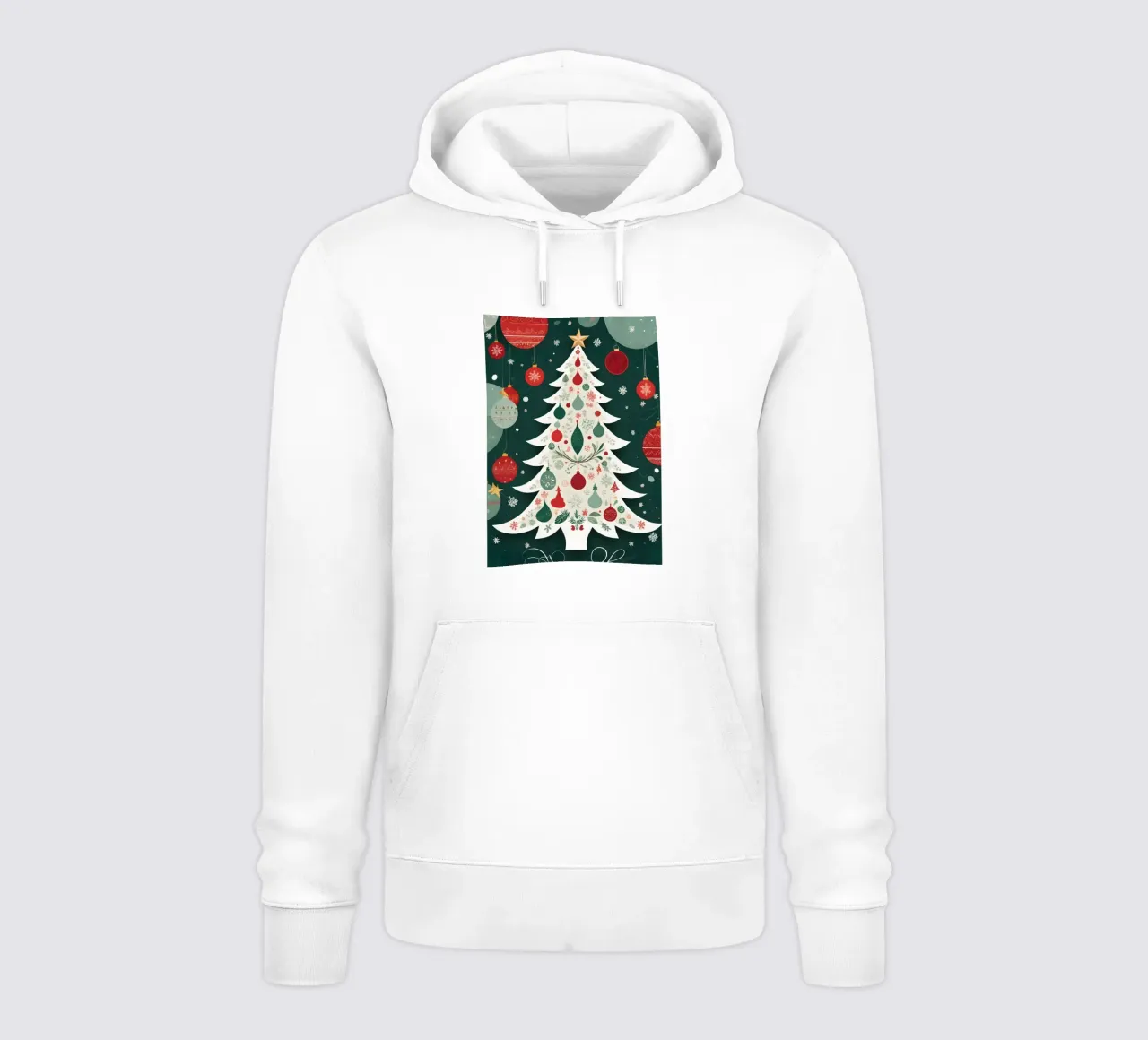 Albero di Natale felpa con cappuccio da Twinkle & Thread