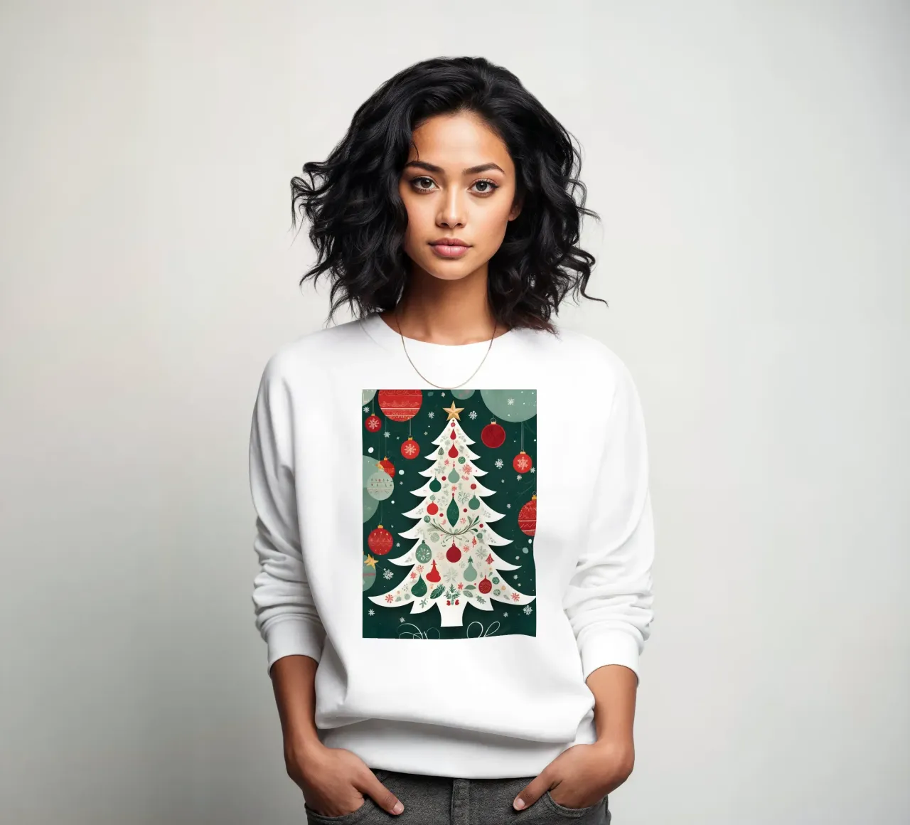 Albero di Natale felpa da Twinkle & Thread