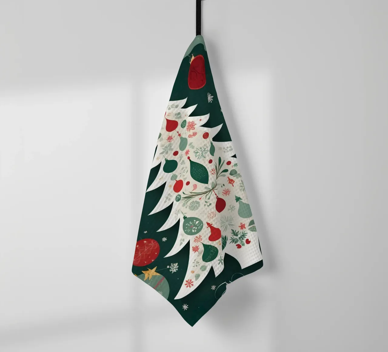 Albero di Natale canovaccio da cucina da Twinkle & Thread