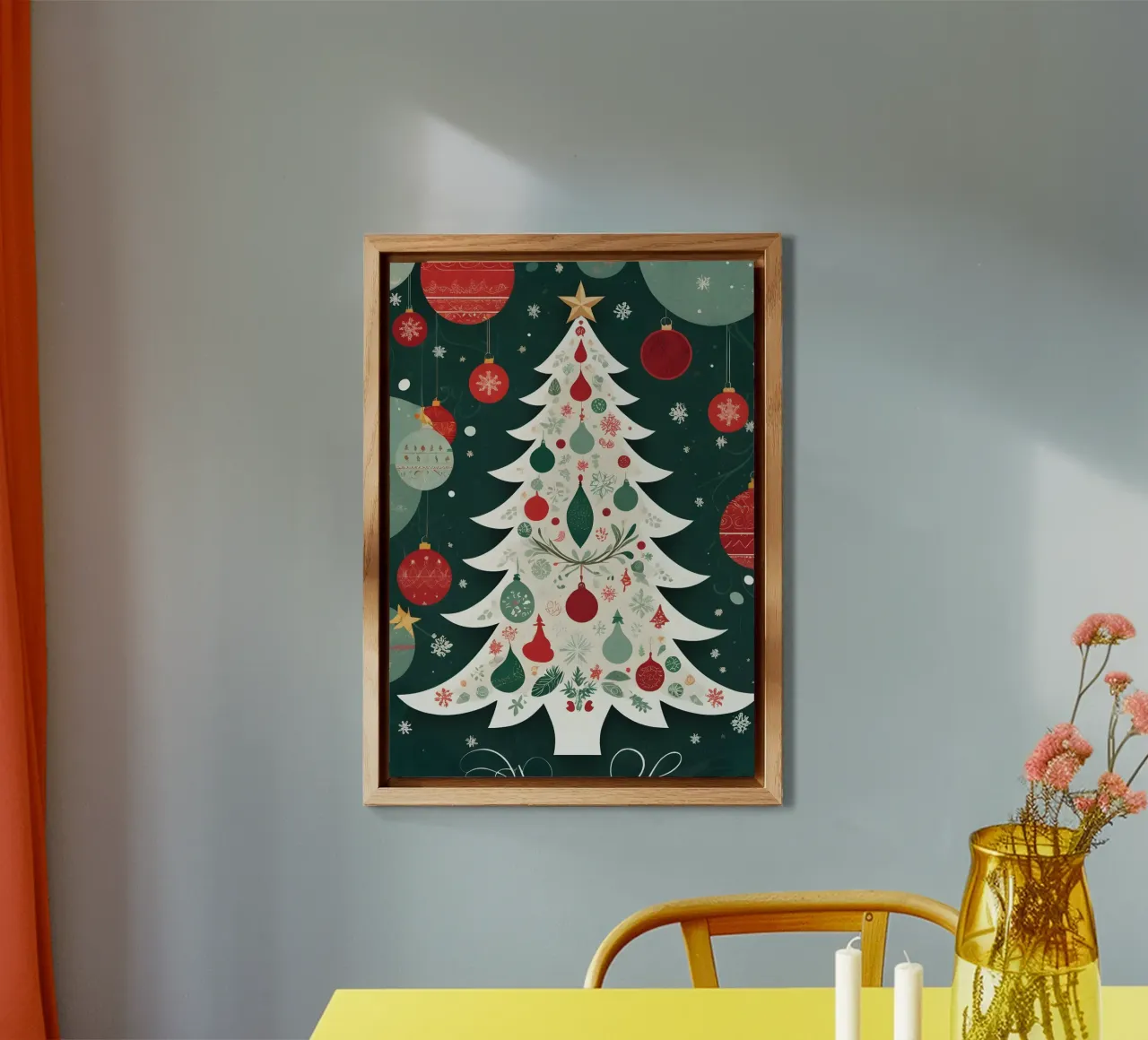 Albero di Natale alluminio dibond da Twinkle & Thread