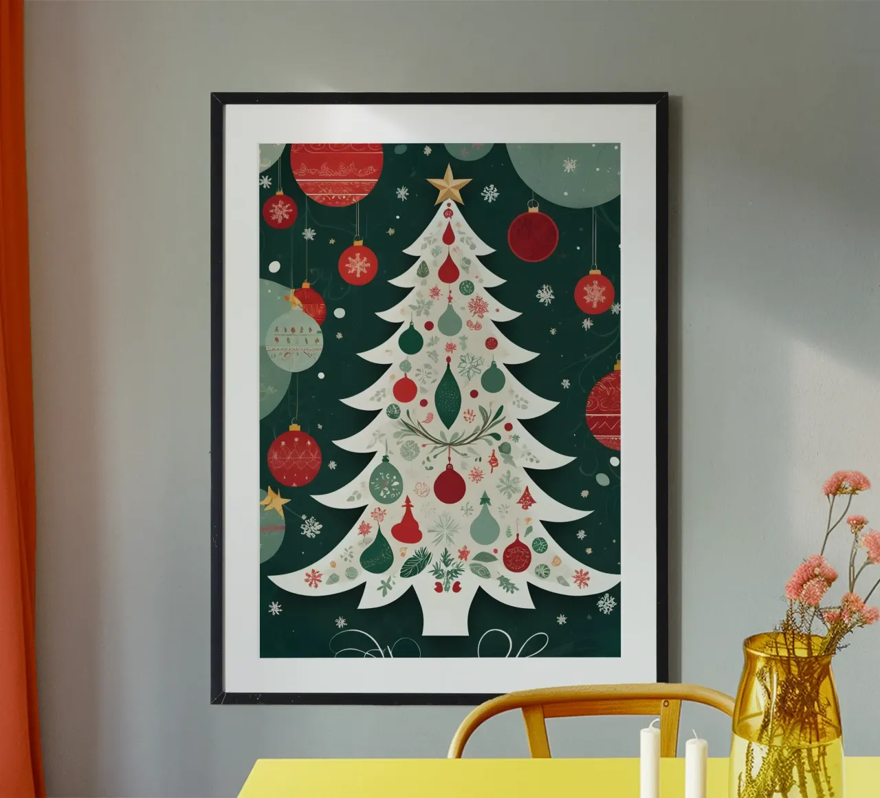 Albero di Natale carta hahnemühle da Twinkle & Thread