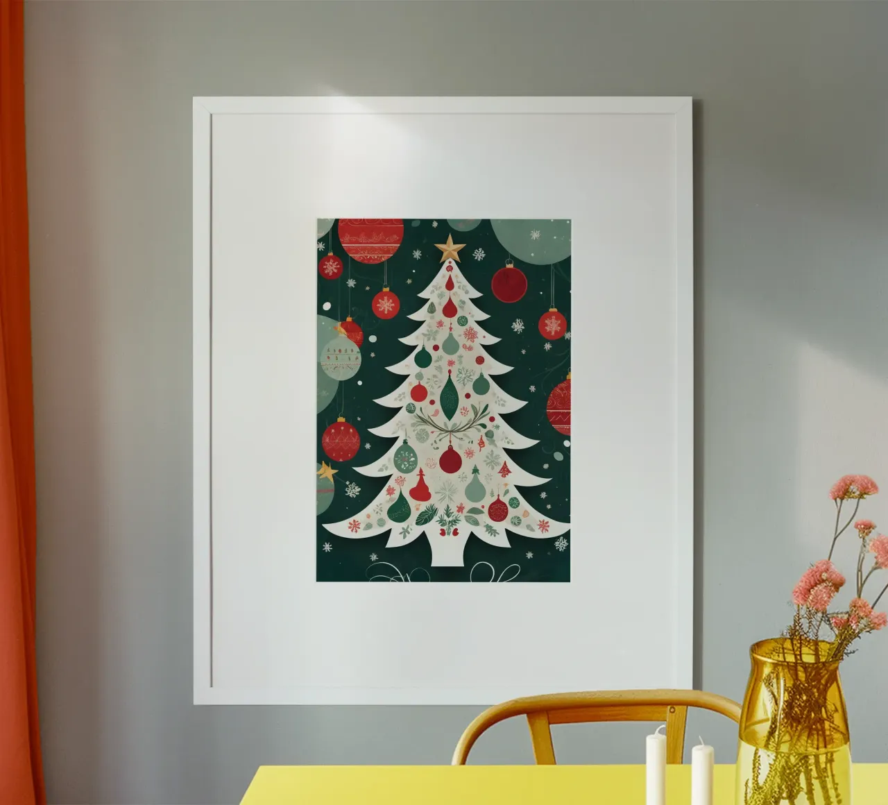 Albero di Natale carta hahnemühle da Twinkle & Thread
