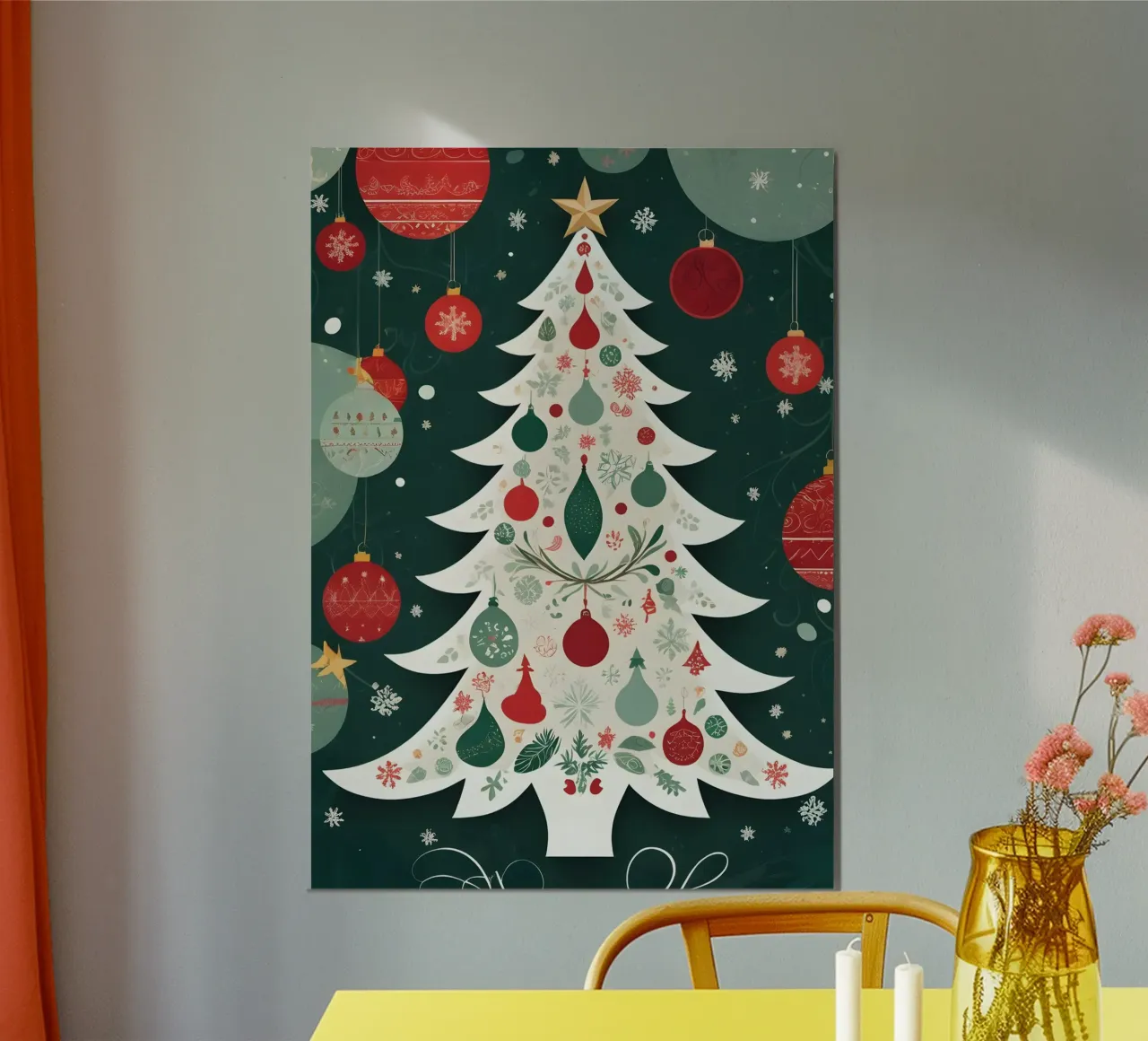 Albero di Natale carta hahnemühle da Twinkle & Thread