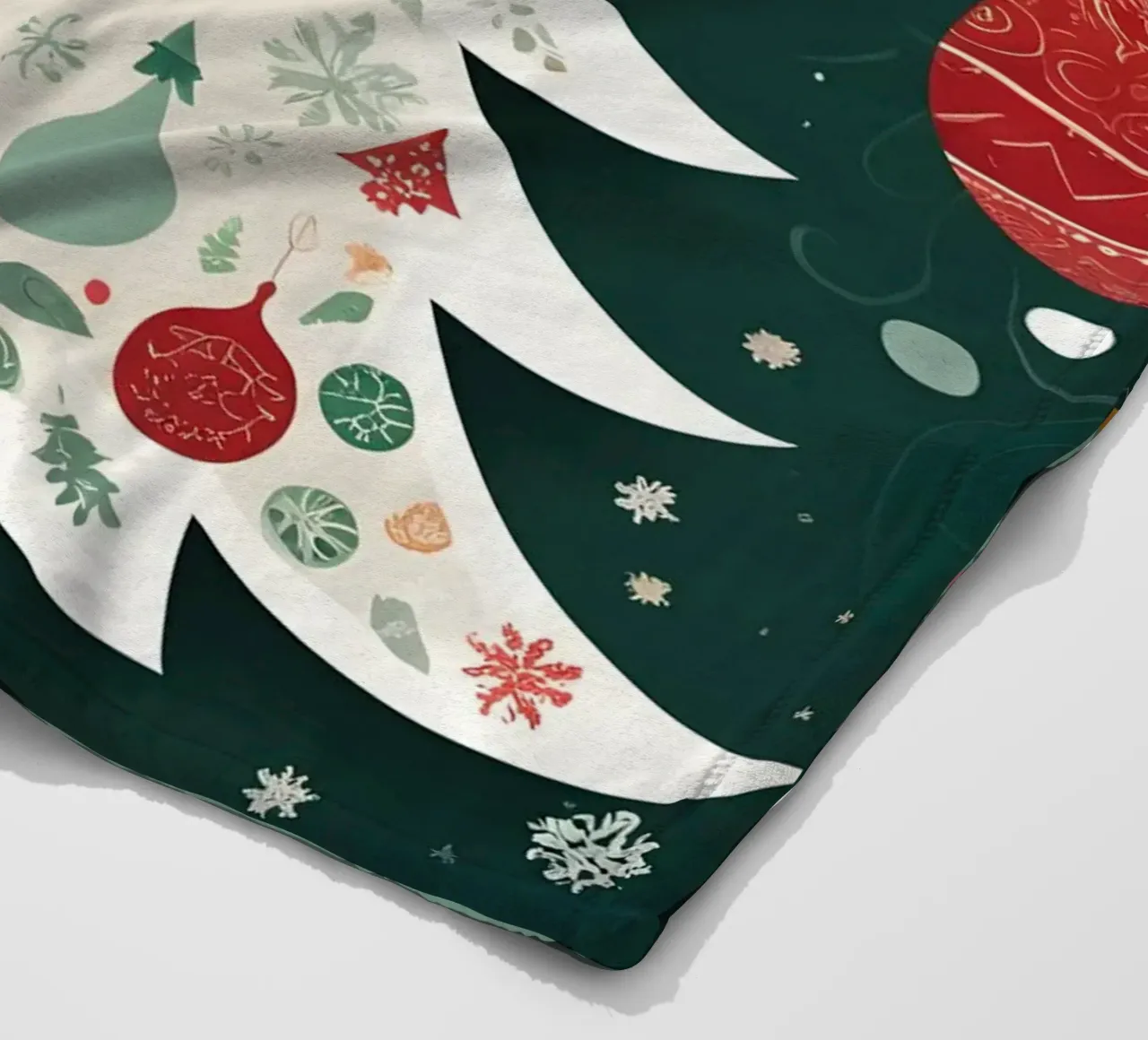 Albero di Natale coperta in pile da Twinkle & Thread