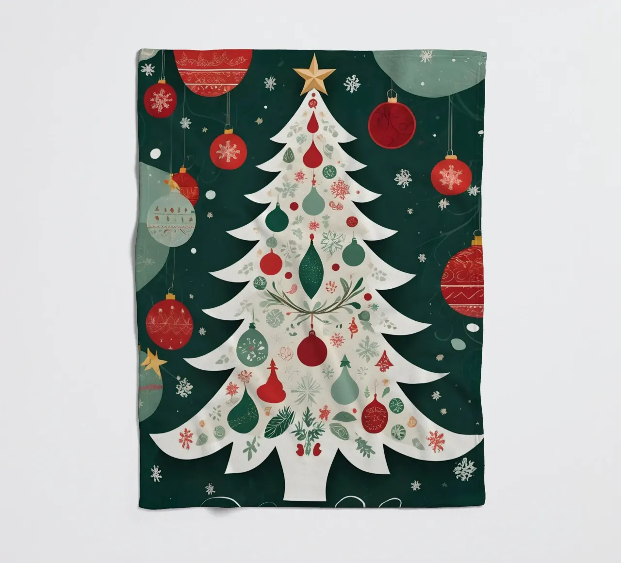 Albero di Natale coperta in pile da Twinkle & Thread