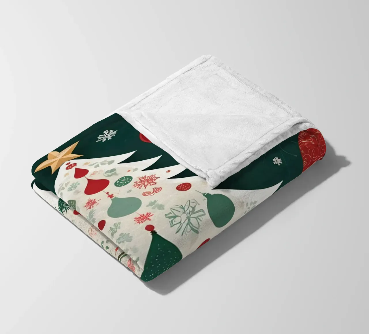 Albero di Natale coperta in pile da Twinkle & Thread