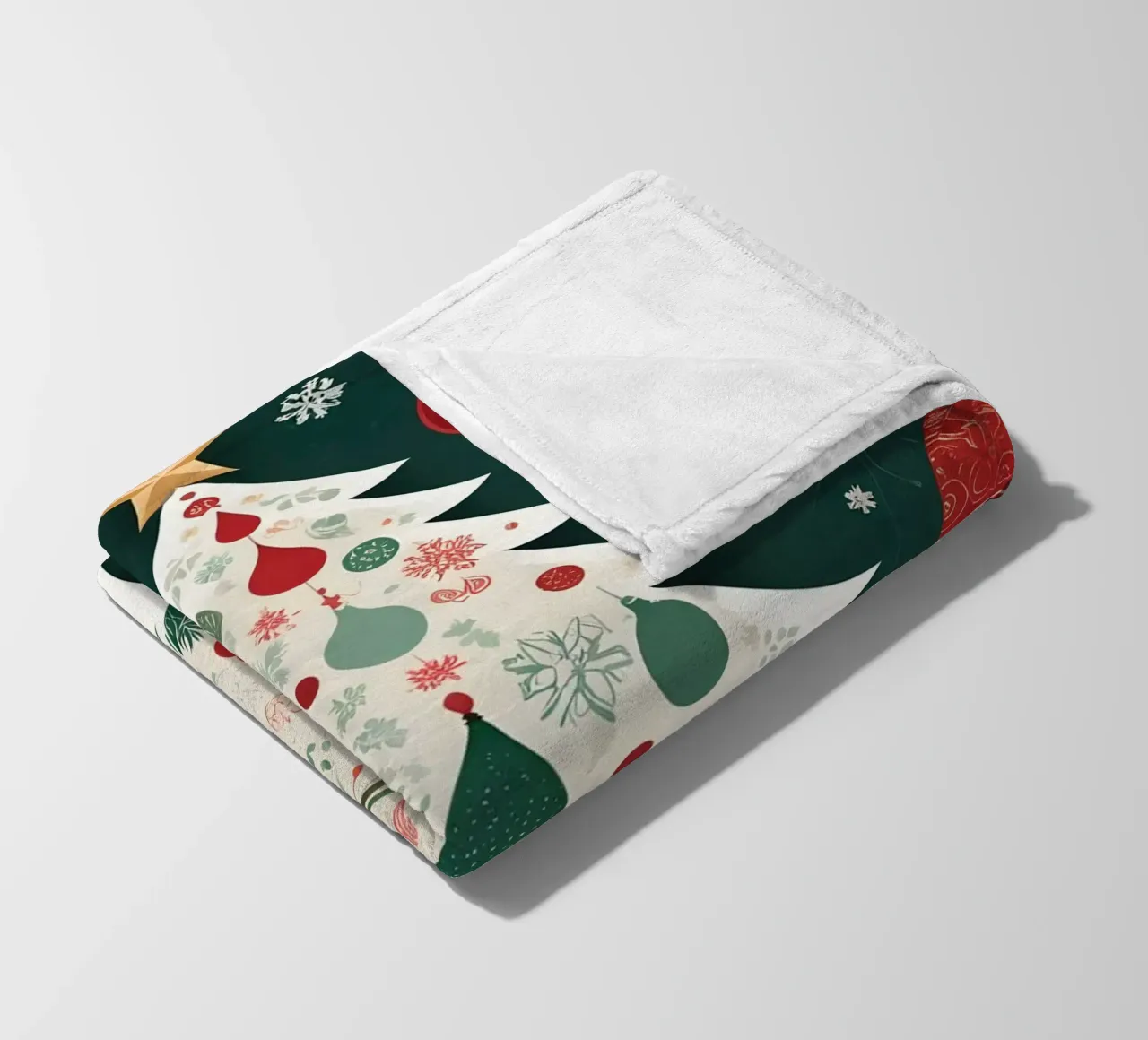 Albero di Natale coperta in pile da Twinkle & Thread