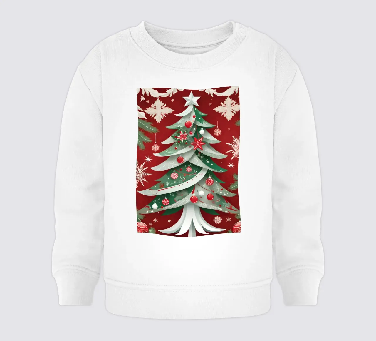 Albero di Natale felpa neonato da Twinkle & Thread