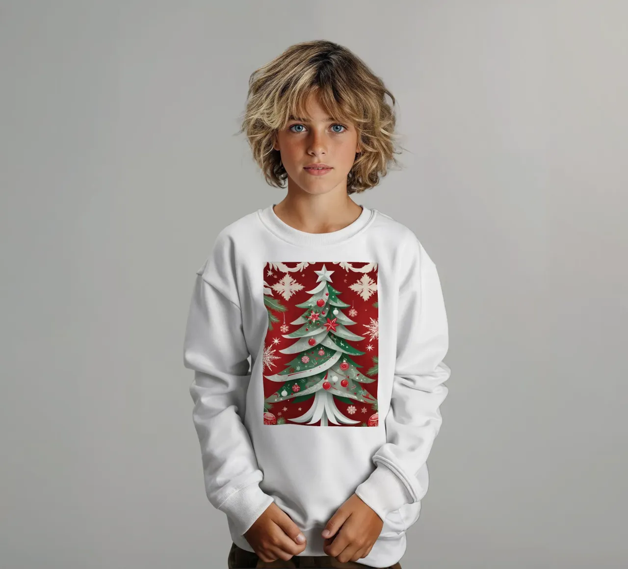 Albero di Natale felpa bambino da Twinkle & Thread