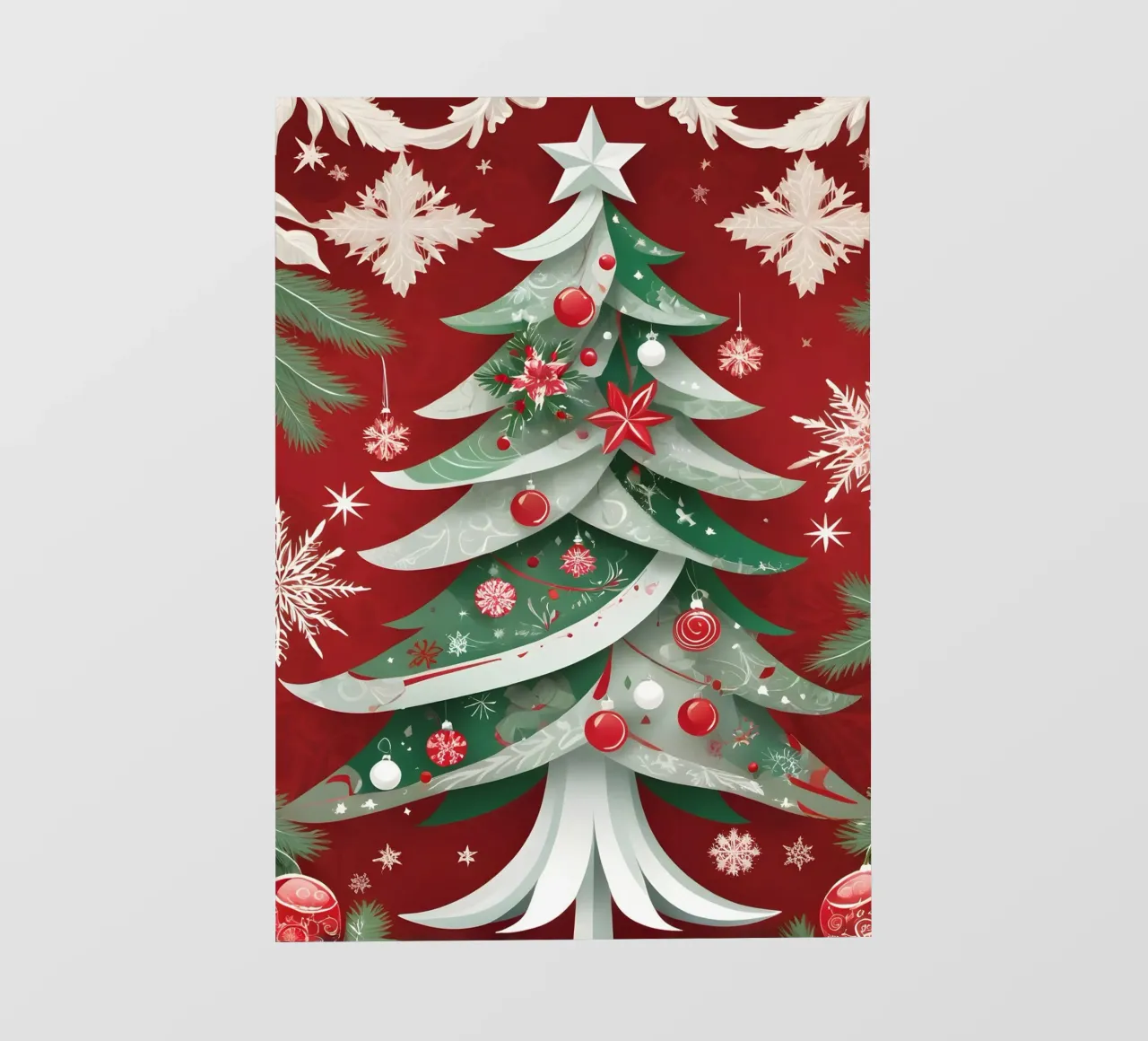 Albero di Natale telo in pvc da Twinkle & Thread