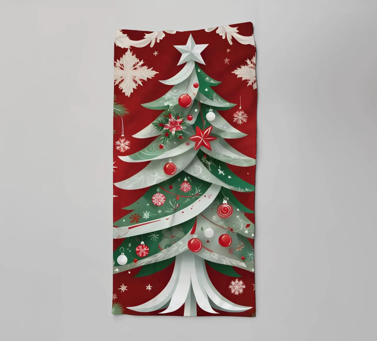 Albero di Natale asciugamano da bagno da Twinkle & Thread