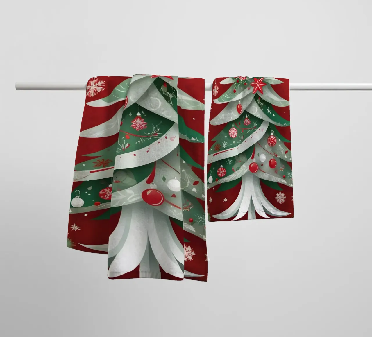 Albero di Natale asciugamano da bagno da Twinkle & Thread
