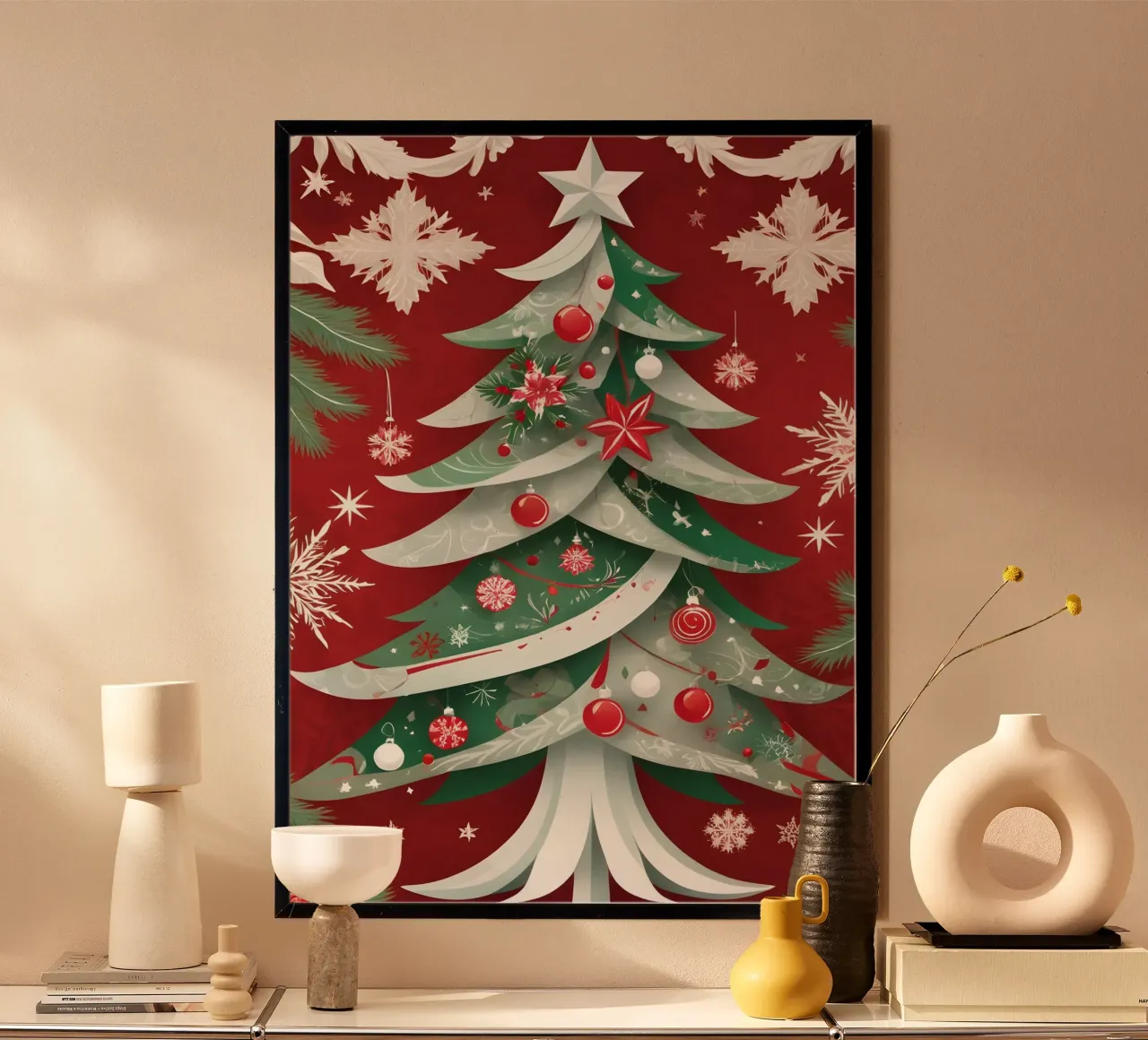 Albero di Natale carta hahnemühle da Twinkle & Thread