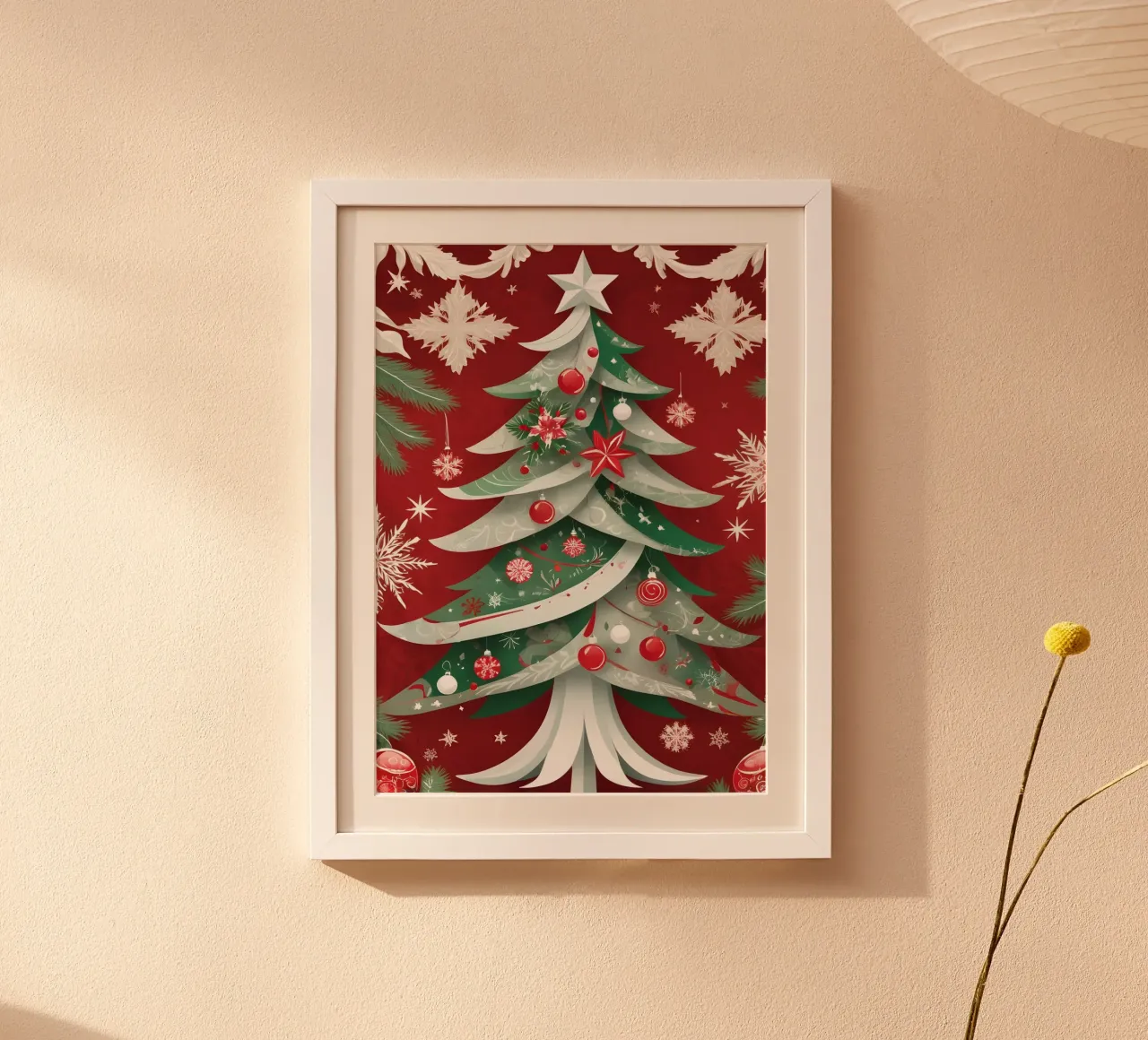 Albero di Natale carta hahnemühle da Twinkle & Thread