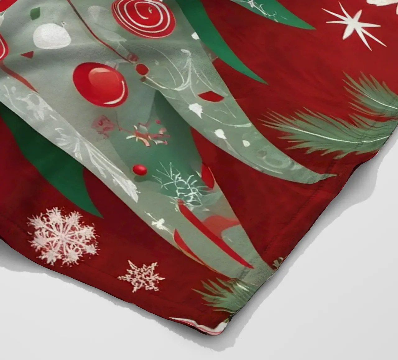 Albero di Natale coperta in pile da Twinkle & Thread