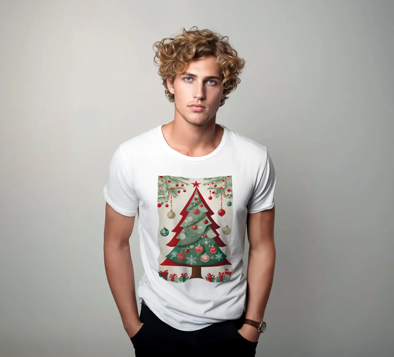 Albero di Natale t-shirt da Twinkle & Thread