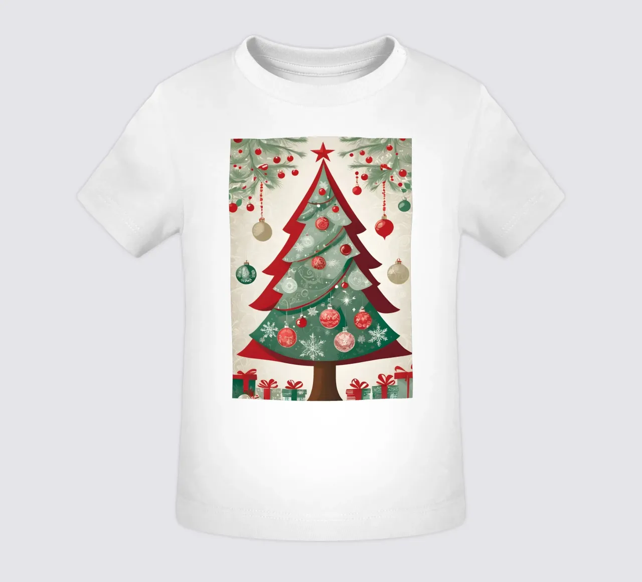 Albero di Natale maglietta neonato da Twinkle & Thread
