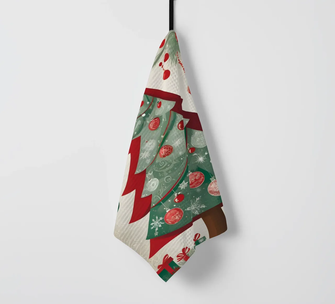 Albero di Natale canovaccio da cucina da Twinkle & Thread