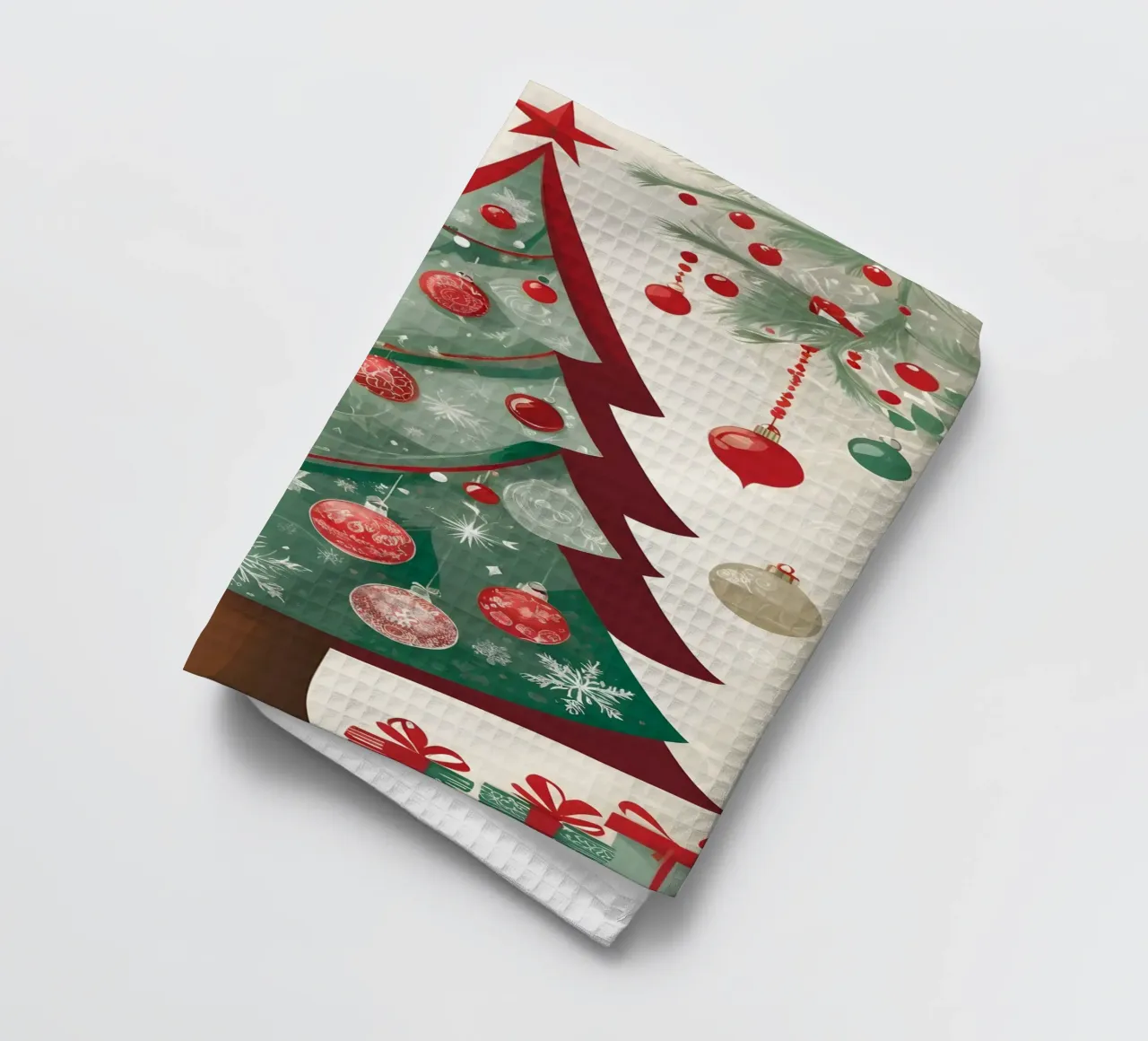 Albero di Natale canovaccio da cucina da Twinkle & Thread