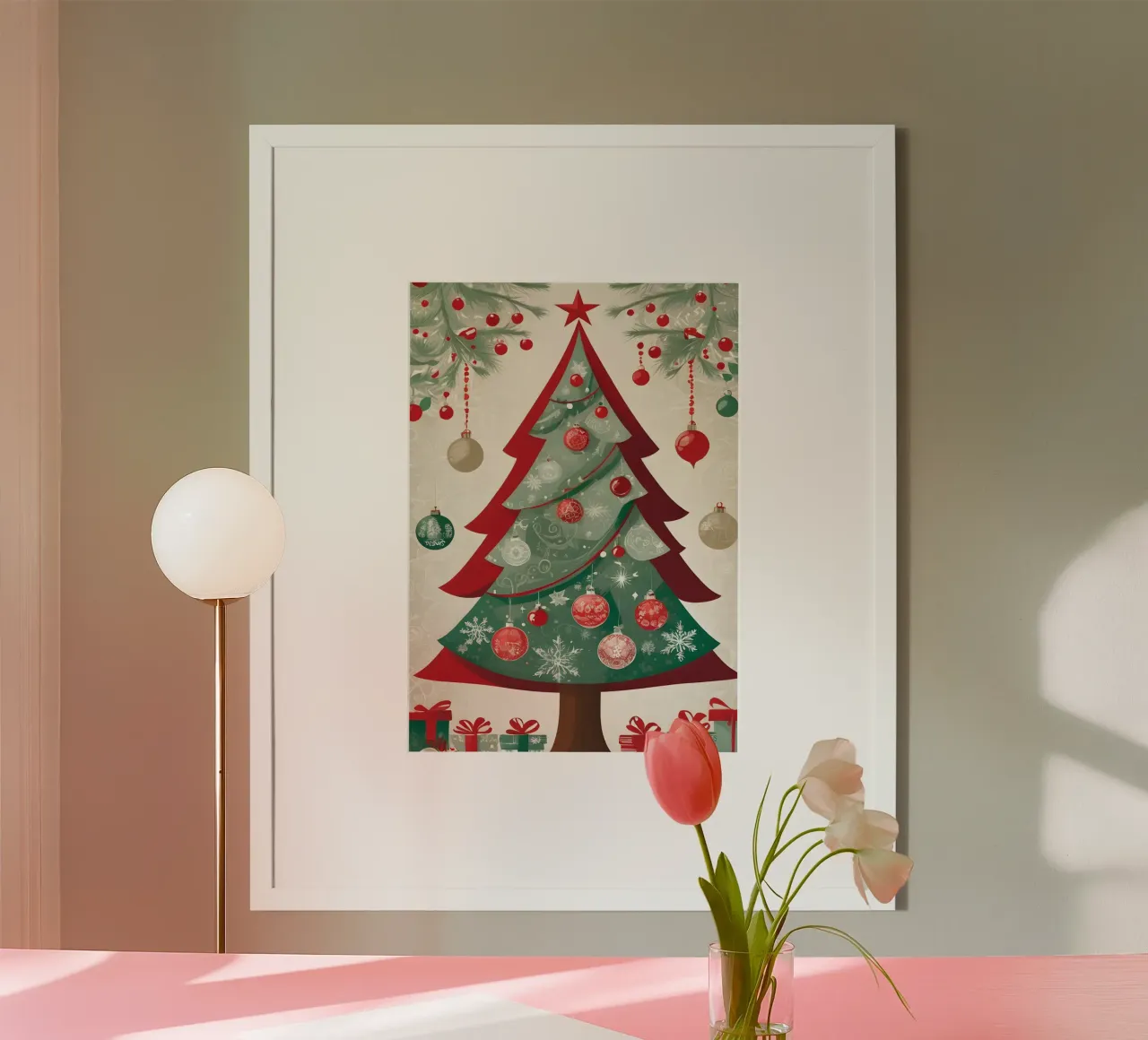 Albero di Natale carta hahnemühle da Twinkle & Thread