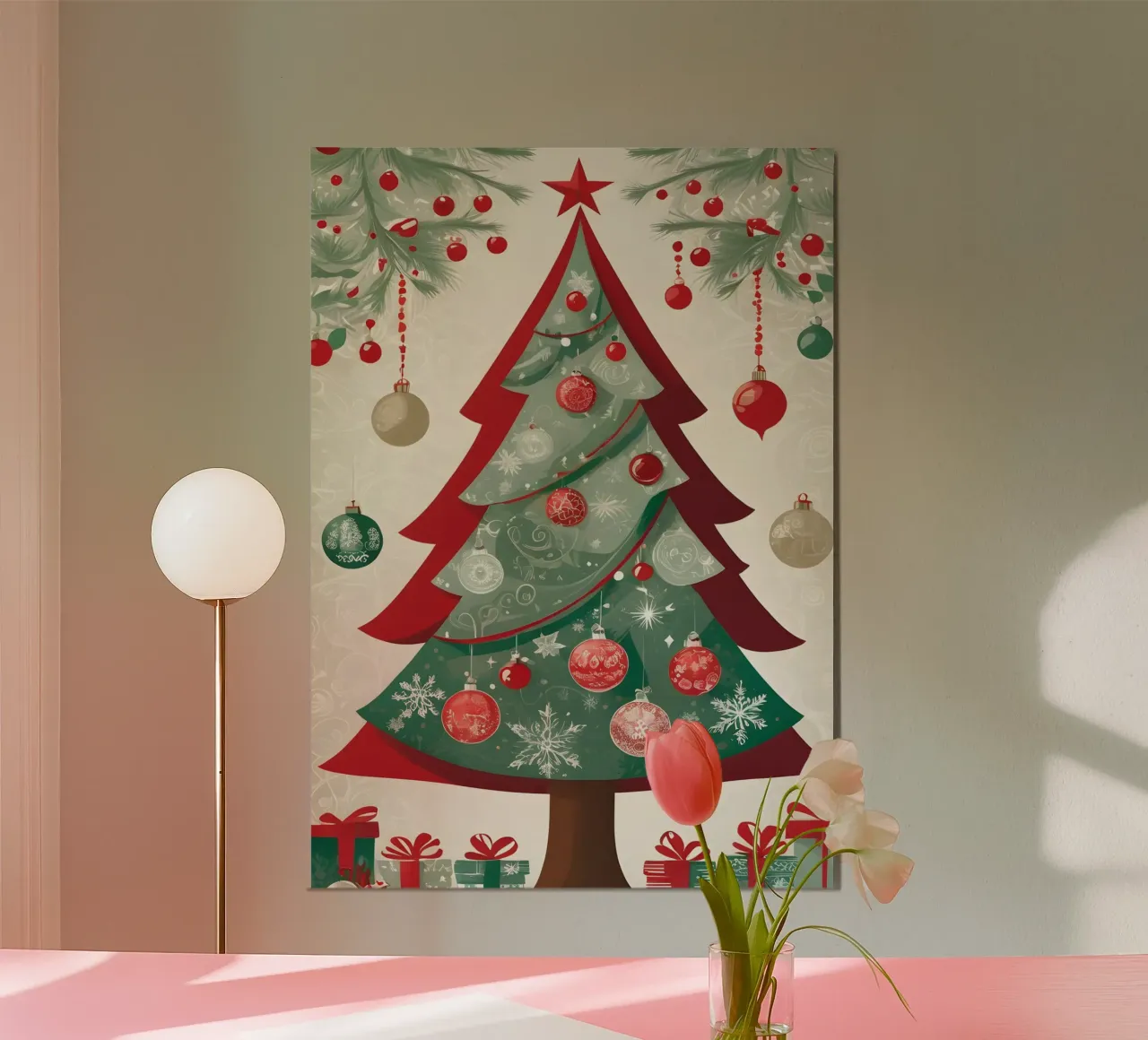 Albero di Natale carta hahnemühle da Twinkle & Thread