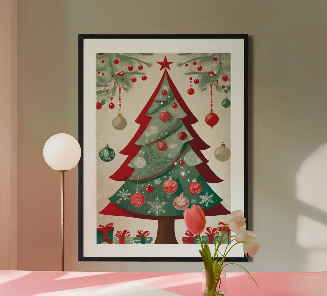 Albero di Natale carta hahnemühle da Twinkle & Thread