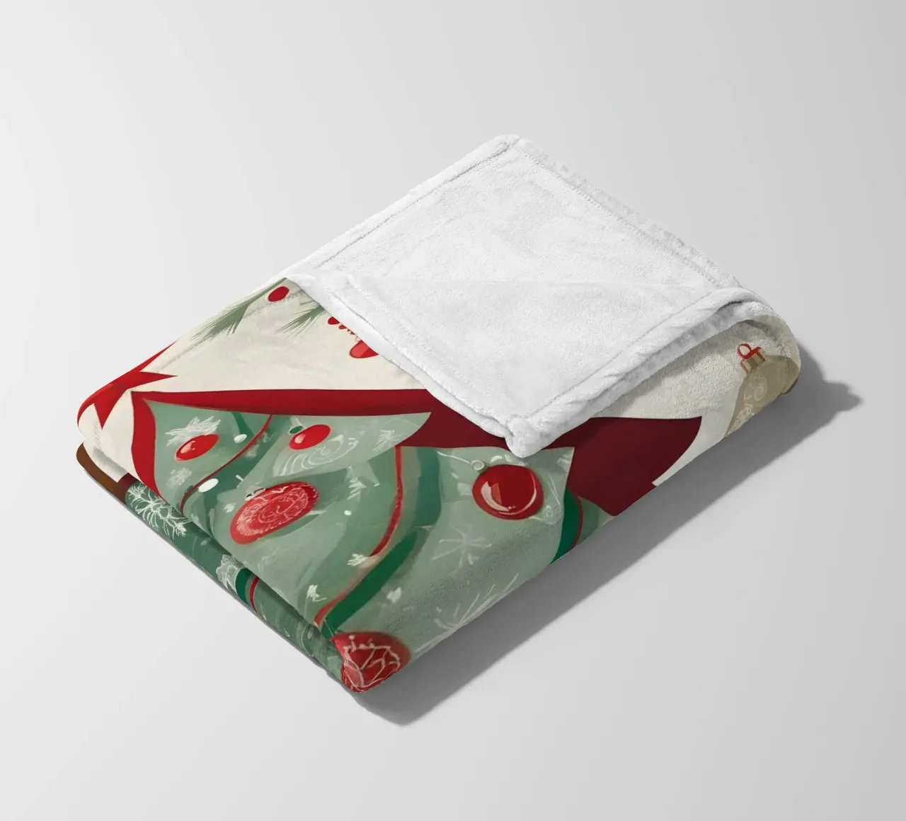 Albero di Natale coperta in pile da Twinkle & Thread