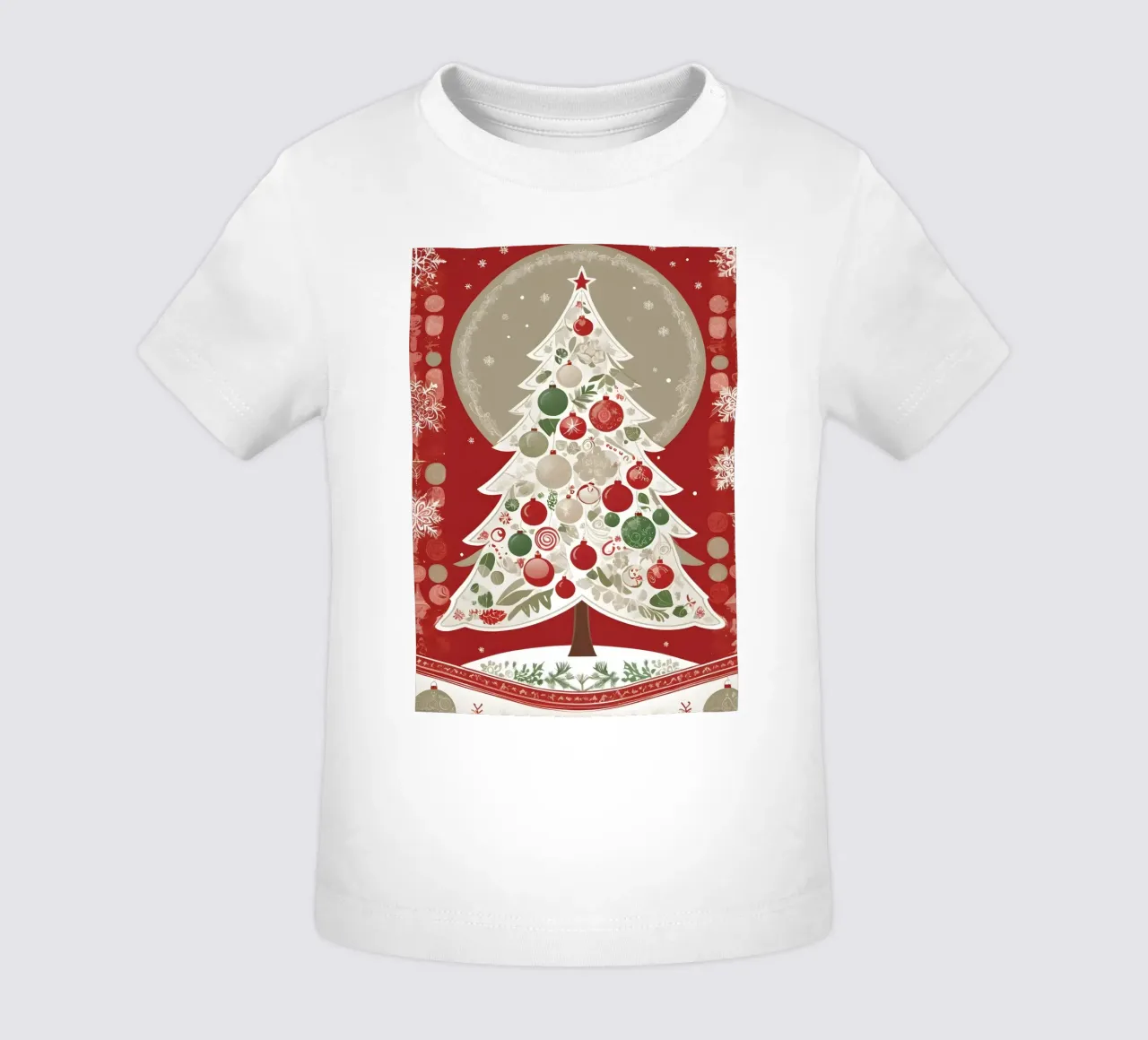 Albero di Natale maglietta neonato da Twinkle & Thread