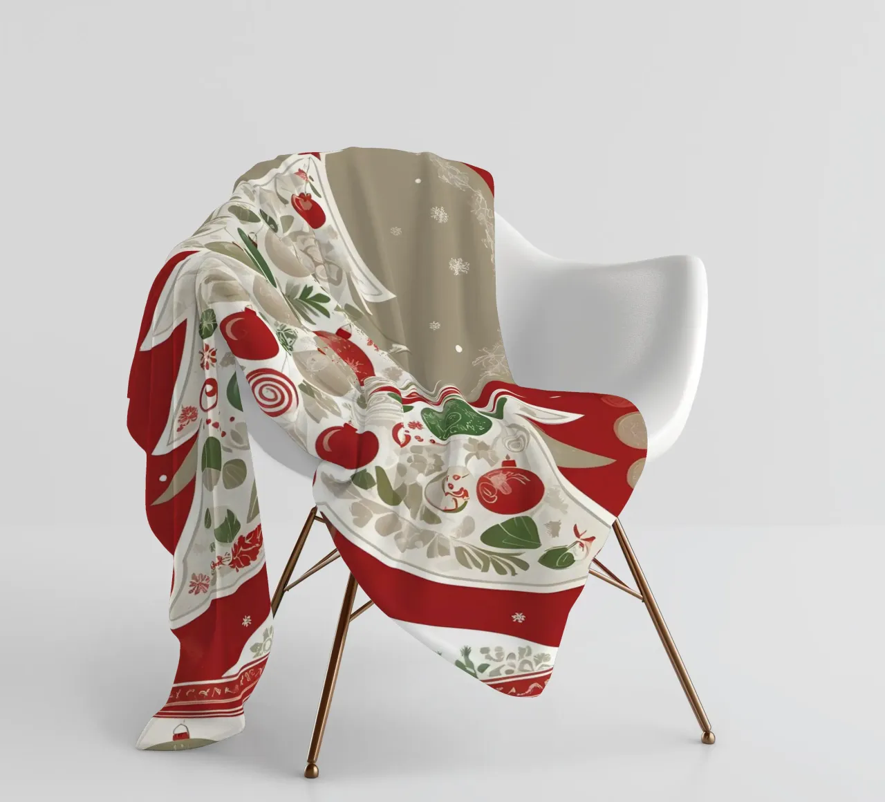 Albero di Natale coperta in pile da Twinkle & Thread