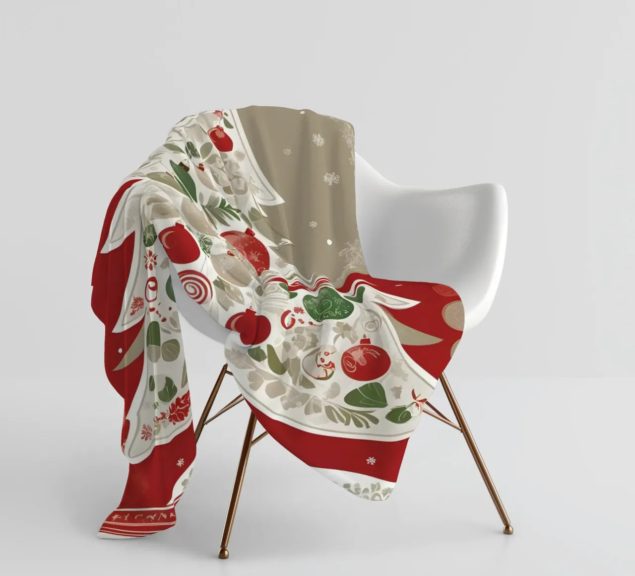 Albero di Natale coperta in pile da Twinkle & Thread